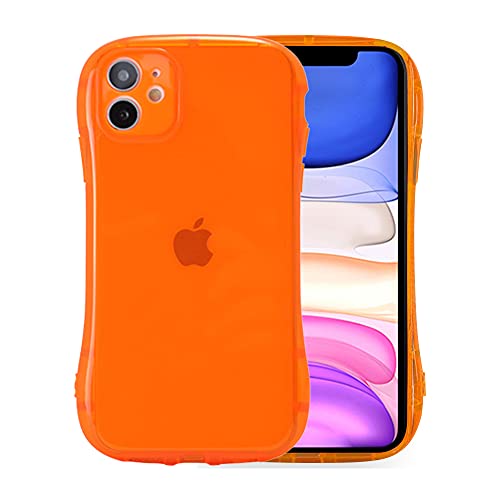 Amazon.co.jp: iPhone11 iPhoneケース クリアケース [ネオン